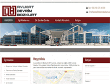 Tablet Screenshot of devrimbozkurt.av.tr